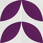 Дизайнерская плитка с узором Лепесток варинант исполнения - 1 | Loft Concept в Нижнем Новгороде