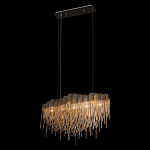 Люстра подвесная с металлическими цепочками и изогнутыми металлическими дугами 72 см Atlantis Chain варинант исполнения - 5 | Loft Concept в Нижнем Новгороде