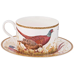 Чайная пара из фарфора 300 мл Hunting Porcelain Collection варинант исполнения - 1 | Loft Concept в Нижнем Новгороде