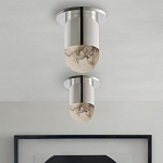 Потолочный светильник светодиодный с плафоном из натурального камня Purgatory варинант исполнения - 4 | Loft Concept в Нижнем Новгороде