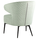 Современное мягкое кресло на металлических ножках Rakush Pistachio варинант исполнения - 4 | Loft Concept в Нижнем Новгороде