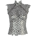 Аксессуар на стену из металла Female Torso Metal Wall Accessory варинант исполнения - 1 | Loft Concept в Нижнем Новгороде