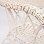 Комплект уличной мебели из ротанга Eloise белый варинант исполнения - 4 | Loft Concept в Нижнем Новгороде