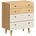 Комод с принтом на ящиках Elise Chest of Drawers варинант исполнения - 15 | Loft Concept в Нижнем Новгороде