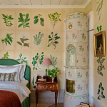 Обои ручная роспись Botanical Studies Linnaeus colourway варинант исполнения - 6 | Loft Concept в Нижнем Новгороде