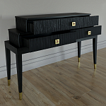 Премиальная Консоль с тремя ящиками Elsa Dreams Black варинант исполнения - 2 | Loft Concept в Нижнем Новгороде