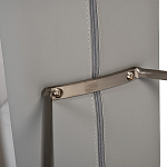 Стул барный серый с обивкой из экокожи Special Support варинант исполнения - 4 | Loft Concept в Нижнем Новгороде