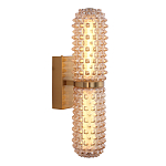 Бра с факутрным стеклянным плафоном Шампань Sonora варинант исполнения - 1 | Loft Concept в Нижнем Новгороде