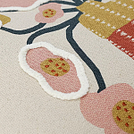 Подушка с цветочным принтом Blooming Elegance Rose варинант исполнения - 2 | Loft Concept в Нижнем Новгороде