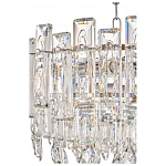 Круглая люстра с хрустальными подвесками на серебряном каркасе Gorgeous Crystal Light варинант исполнения - 11 | Loft Concept в Нижнем Новгороде