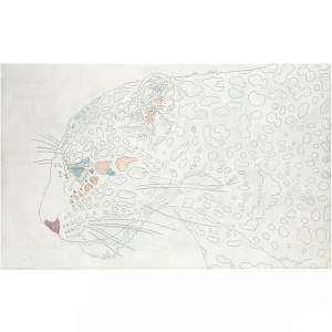 Картина белая Пантера Predatory Panther Family