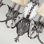 Люстра с 7-ю кремовыми текстильными абажурами Hinkley варинант исполнения - 6 | Loft Concept в Нижнем Новгороде