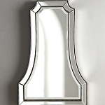 Зеркало в серебристой фигурной раме Silver Reflection варинант исполнения - 3 | Loft Concept в Нижнем Новгороде