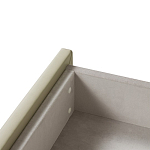 Консоль прямоугольная на золотом каркасе с 2-мя ящиками Warwick варинант исполнения - 1 | Loft Concept в Нижнем Новгороде