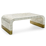 Стол журнальный Белый  BONE INLAY SIDE TABLE-Cream варинант исполнения - 4 | Loft Concept в Нижнем Новгороде