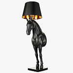 Horse Statue Floor Lamp Большой светильник Черная Лошадь варинант исполнения - 6 | Loft Concept в Нижнем Новгороде