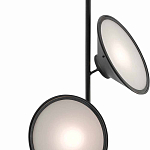 Торшер черный с 2-мя большими лампами Black Diffusers варинант исполнения - 1 | Loft Concept в Нижнем Новгороде