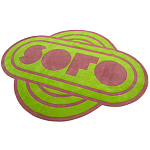 Дизайнерский ковер зеленый Poltronova Sofo Verosa Rug варинант исполнения - 2 | Loft Concept в Нижнем Новгороде