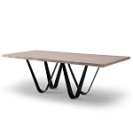 Стол обеденный на изогнутых ножках Consonance варинант исполнения - 1 | Loft Concept в Нижнем Новгороде