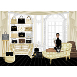 Megan Hess The Bag варинант исполнения - 2 | Loft Concept в Нижнем Новгороде