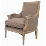 Кресло William Classical Armchair brown flax варинант исполнения - 3 | Loft Concept в Нижнем Новгороде