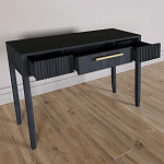 Элегантная Консоль Primo с выдвижным ящиком Черный дуб варинант исполнения - 6 | Loft Concept в Нижнем Новгороде