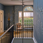 Обои ручная роспись Nara Original colourway on Summer Sky slub silk варинант исполнения - 2 | Loft Concept в Нижнем Новгороде