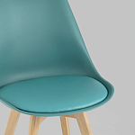 Стул с основой из пластика и мягким сиденьем Arvika Azure варинант исполнения - 7 | Loft Concept в Нижнем Новгороде