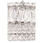 Люстра подвесная круглая из прозрачного хрусталя с корпусом из металла цвета хром Selfsufficient варинант исполнения - 2 | Loft Concept в Нижнем Новгороде