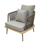 Кресло уличное серое Street Comfort  варинант исполнения - 1 | Loft Concept в Нижнем Новгороде