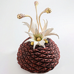 Статуэтка тропический фрукт Pandora Tropical Fruit Brown Red Creamy Flowers варинант исполнения - 1 | Loft Concept в Нижнем Новгороде