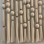 Панно на стену из хлопковых нитей White Morse Wall Hanging  варинант исполнения - 1 | Loft Concept в Нижнем Новгороде