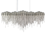 Люстра подвесная с металлическими дугами и длинными цепочками 115 см Atlantis Chain варинант исполнения - 15 | Loft Concept в Нижнем Новгороде