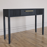 Элегантная Консоль Primo с выдвижным ящиком Черный дуб варинант исполнения - 2 | Loft Concept в Нижнем Новгороде