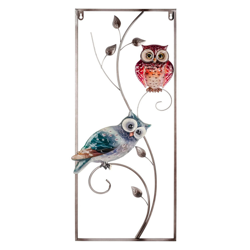 Аксессуар настенный из металла Blank Space Owls Мульти в Нижнем Новгороде | Loft Concept 