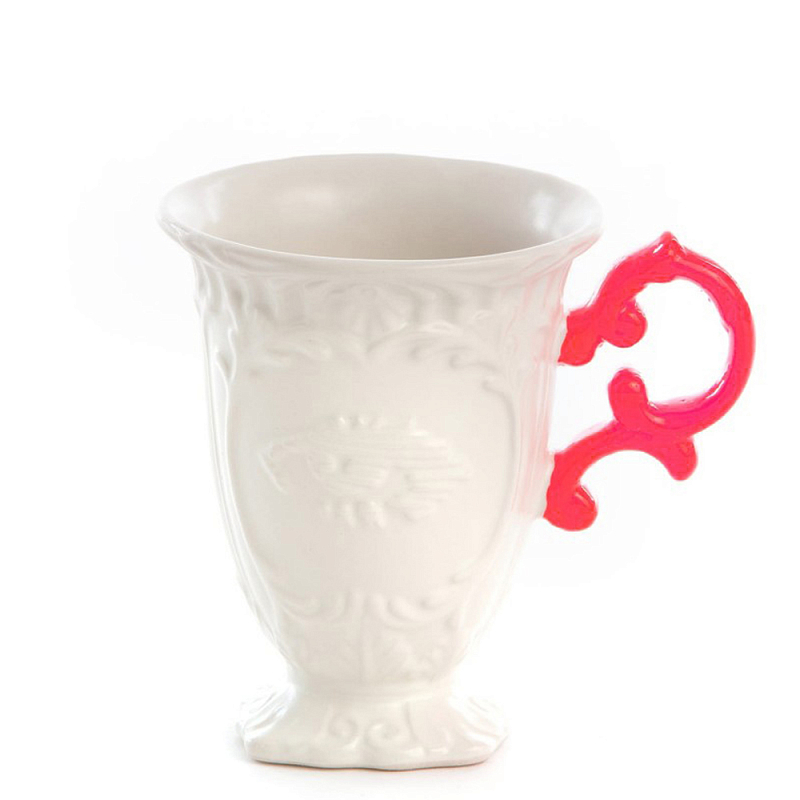 Кружка Seletti I-Mug Fuchsia Белый Фуксия в Нижнем Новгороде | Loft Concept 