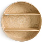 Полка настенная из бамбука Zenara варинант исполнения - 1 | Loft Concept в Нижнем Новгороде