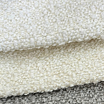 Мебельная ткань белый молочный Букле 142 см 1001 варинант исполнения - 1 | Loft Concept в Нижнем Новгороде