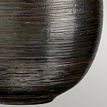 Настольная лампа с круглым фарфоровым основанием ручной работы с покрытием глазурью и белым абажуром из искусственного шелка Elstead Lighting варинант исполнения - 5 | Loft Concept в Нижнем Новгороде