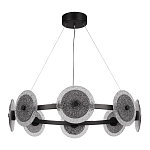 Люстра с плафонами из фактурного двойного стекла Heterochromia варинант исполнения - 5 | Loft Concept в Нижнем Новгороде