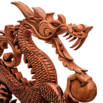 Панно из дерева дракон Panel With Animals варинант исполнения - 2 | Loft Concept в Нижнем Новгороде
