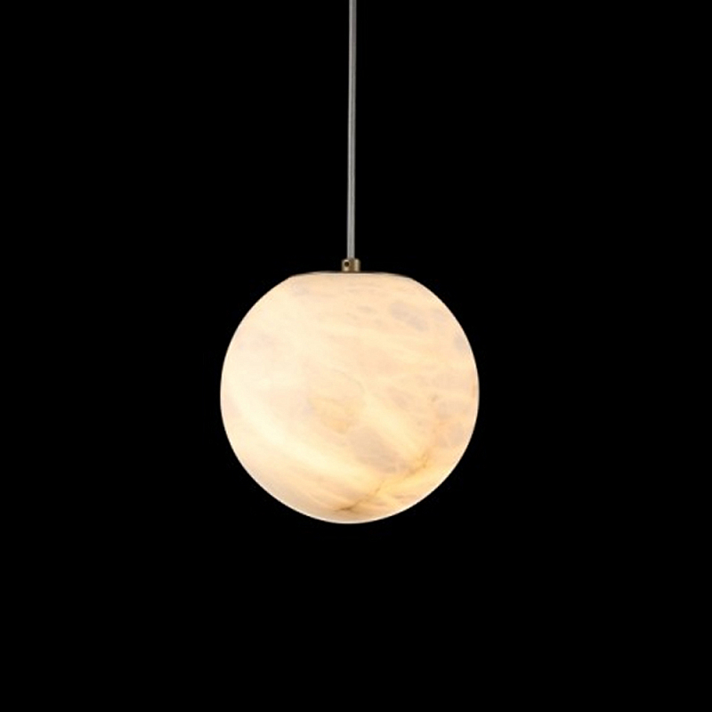Люстра подвесная с сферическими плафономи из натурального камня Glowing Spheres Латунь Белый Люстра подвесная с сферическими плафономи из натурального камня Glowing Spheres Латунь Белый в Нижнем Новгороде | Loft Concept
