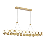 Люстра овальная с круглыми светодиодными источниками света Maxine Light варинант исполнения - 1 | Loft Concept в Нижнем Новгороде