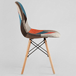 Стул с обивкой в технике пэчворк DSW варинант исполнения - 3 | Loft Concept в Нижнем Новгороде