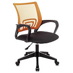 Офисное кресло с основанием из черного пластика Desk chairs Orange варинант исполнения - 1 | Loft Concept в Нижнем Новгороде