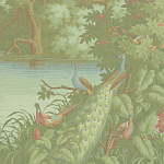 Обои ручная роспись Le Brésil Pastel варинант исполнения - 1 | Loft Concept в Нижнем Новгороде