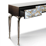 Консоль с 3-мя выдвижными ящиками и фасадом с эффектом трещины Visionnaire варинант исполнения - 1 | Loft Concept в Нижнем Новгороде