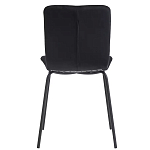 Стул черный с обивкой из велюра Black Archie Chair варинант исполнения - 4 | Loft Concept в Нижнем Новгороде