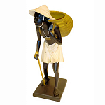 Фигурка африканского рабочего Plantation варинант исполнения - 1 | Loft Concept в Нижнем Новгороде