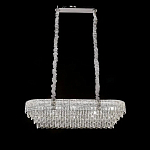 Люстра овальная с каскадом из прозрачного хрусталя Constant Sparks варинант исполнения - 3 | Loft Concept в Нижнем Новгороде